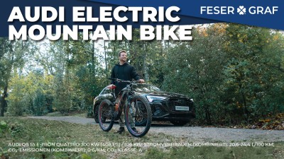 Audi electric Mountainbike